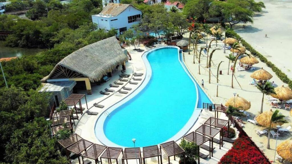 Apartamento En Samaria Club De Playa Privada Salida Directa Al Mar En Pozos Colorados Cerca A Zazue, Estelar, Playa Bello Horizonte, Cabo Tortuga #1 サンタ・マルタ エクステリア 写真