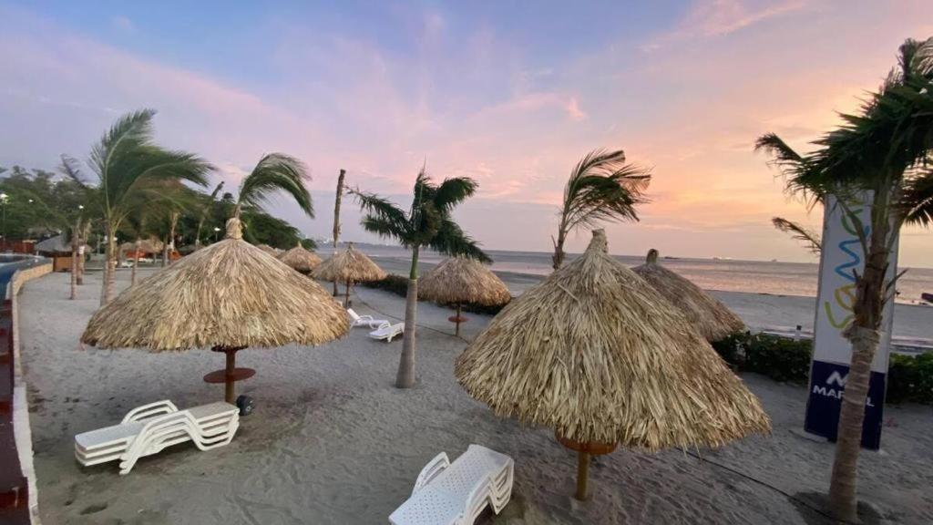 Apartamento En Samaria Club De Playa Privada Salida Directa Al Mar En Pozos Colorados Cerca A Zazue, Estelar, Playa Bello Horizonte, Cabo Tortuga #1 サンタ・マルタ エクステリア 写真