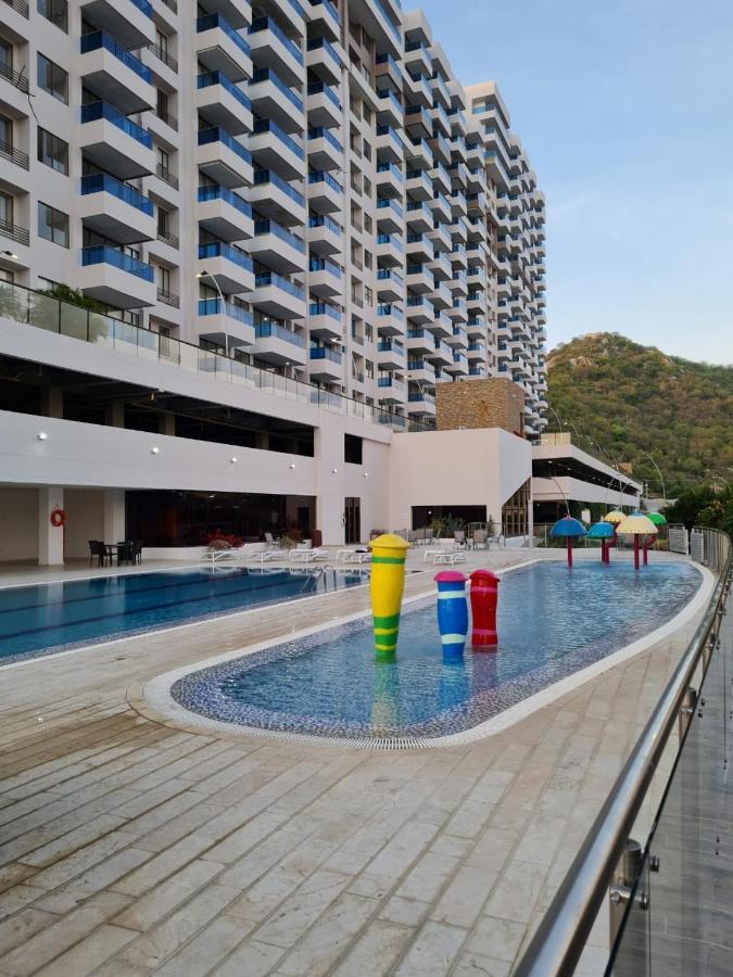 Apartamento En Samaria Club De Playa Privada Salida Directa Al Mar En Pozos Colorados Cerca A Zazue, Estelar, Playa Bello Horizonte, Cabo Tortuga #1 サンタ・マルタ エクステリア 写真
